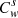 $ {C}_w^s$