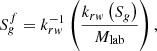$$ {S}_g^f={k}_{{rw}}^{-1}\left(\frac{{k}_{{rw}}\left({S}_g\right)}{{M}_{\mathrm{lab}}}\right), $$