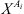 $ {X}^{{A}_i}$