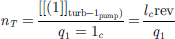 $$ {n}_T=\frac{{[[ (1]] }_{{\mathrm{turb}-1}_{\mathrm{pump}})}}{{q}_1={1}_c}=\frac{{l}_c\mathrm{rev}}{{q}_1} $$