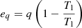 $$ {e}_q=q\left(1-\frac{{T}_1}{{T}_1}\right) $$
