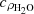 $ {c}_{{\rho }_{{\mathrm{H}}_2\mathrm{O}}}$
