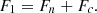 $$ {F}_1={F}_n+{F}_c. $$