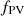 $ {f}_{\mathrm{PV}}$