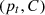 $ ({p}_t,C)$