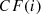 $ {CF}(i)$
