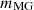 $ {m}_{\mathrm{MG}}$