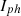 $ \enspace {{I}}_{{ph}}$