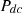 $ {P}_{{dc}}$