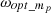 $ {\omega }_{{opt\_}{m}_p}$