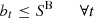 $$ {b}_t\le {S}^{\mathrm{B}}\hspace{1em}\hspace{1em}\forall t $$
