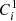 $ {C}_i^1$
