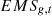 $ {EM}{S}_{g,t}$