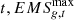 $ t,{EM}{S}_{g,t}^{\mathrm{max}}$