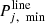 $ {P}_{j,\enspace \mathrm{min}}^{\mathrm{line}}$