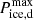 $ {P}_{\mathrm{ice},\mathrm{d}}^{\mathrm{max}}$
