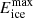 $ {E}_{\mathrm{ice}}^{\mathrm{max}}$