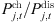 $ {P}_{j,t}^{\mathrm{ch}}/{P}_{j,t}^{\mathrm{dis}}$