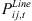 $ {P}_{{ij},t}^{{Line}}$
