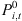 $ {P}_{i,t}^0$
