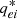 $ {q}_{{ei}}^{\mathrm{*}}$