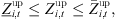 $$ {\underline{Z}}_{i,t}^{\mathrm{up}}\le {Z}_{i,t}^{\mathrm{up}}\le {\bar{Z}}_{i,t}^{\mathrm{up}}, $$