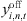 $ {y}_{i,n,t}^{\mathrm{off}}$
