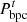 $ {P}_{\mathrm{bpc}}^t$