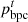 $ {p}_{\mathrm{bpc}}^t$