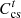 $ {C}_{\mathrm{cs}}^t$