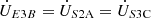 $$ {\dot{U}}_{E3B}={\dot{U}}_{S2\mathrm{A}}={\dot{U}}_{S3\mathrm{C}} $$