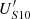 $ {U}_{S10}^\mathrm{\prime}$