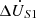 $ \Delta {\dot{U}}_{S1}$
