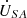 $ \enspace {\dot{U}}_{{SA}}$