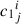 Mathematical equation: $$ {c_1}_j^i $$